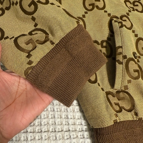 Gucci Jumbo GG Canvas Jacket Size 48/Medium - Picture 10 of 16